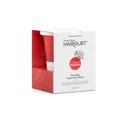 HAIRGURT STRAWBERRY-BANANA SMOOTHING YOGURT HAIR MASK